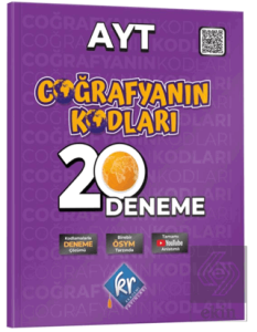 Coğrafyanın Kodları AYT Coğrafya Çözümlü 20 Deneme
