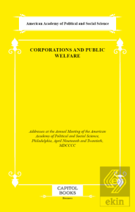 Corporations and Public Welfare