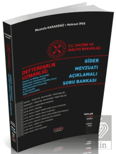 Defterdarlık Uzmanlığı Gider Mevzuatı Açıklamalı Soru Bankası