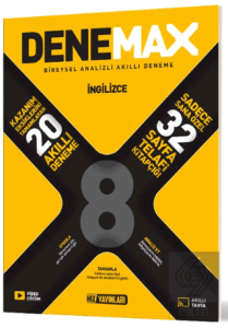 Denemax 8. Sınıf İngilizce 20li Akıllı Deneme