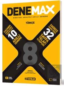 Denemax 8. Sınıf Türkçe 10'lu Akıllı Deneme