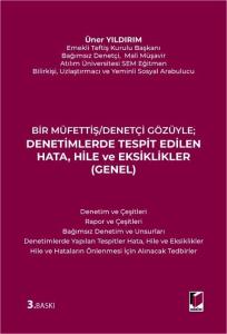 Denetimlerde Tespit Edilen Hata, Hile ve Eksiklikler (Genel)