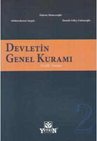 Devletin Genel Kuramı Cilt 2
 Antik Yunan
