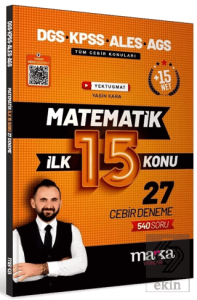 DGS KPSS ALES MEB-AGS Matematik YouTube Hocam İlk 15 Konu 27 Deneme Çözümlü
