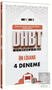 DHBT 1 - DHBT 2 Ön Lisans 4 Deneme Sınavı