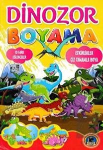 4E DİNOZOR BOYAMA-ÖRNEKLİ RENKLİ-128 SYF.