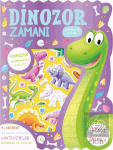 Dinozor Zamanı - Çıkartmalı Aktivite Kitabı
