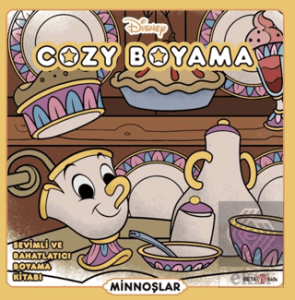 Disney Cozy Boyama, Sevimli ve Rahatlatıcı Boyama Kitabı - Minnoşlar