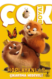 Disney Hoplayanlar - Çok Boya! Çıkartmalı Dev Boyama Kitabı