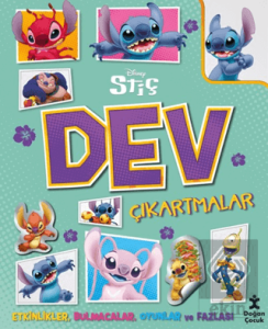 Disney Stiç - Dev Çıkartmalar Etkinlik Kitabı
