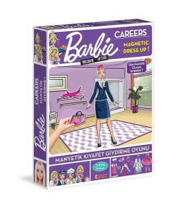 DiyToy Manyetik Barbie Careers Kıyafet Giydirme Oyunu