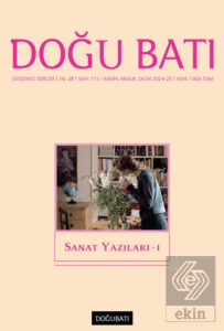Doğu Batı Düşünce Dergisi Yıl: 28 Sayı: 111 - Sanat Yazıları - 1