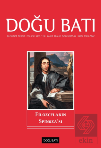 Doğu Batı Düşünce Dergisi Yıl: 29 Sayı: 115 - Filozofların Spinoza'sı