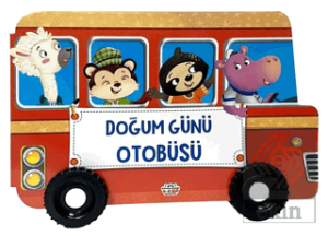 Doğum Günü Otobüsü Tekerlekli Kitaplar