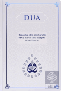 Dua (Evrad-ı Şerife) Büyük Boy - Arapça+Türkçe - Lacivert