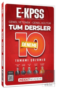 E-KPSS 10 Deneme Çözümlü