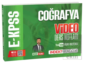 E-KPSS Coğrafya Video Ders Notları