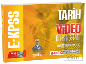 E-KPSS Tarih Video Ders Notları