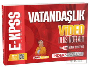 E-KPSS Vatandaşlık Video Ders Notları