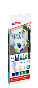 Edding 4200 Porselen Kalemi Cool 6 lı set