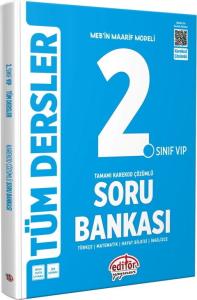 Editör Yayınları 2. Sınıf VIP Tüm Dersler Soru Bankası