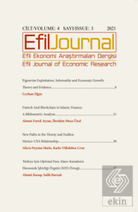 Efil Ekonomi Araştırmaları Dergisi Cilt: 4 Sayı: 3