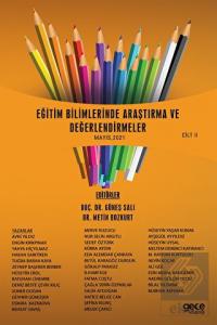 Eğitim Bilimlerinde Araştırma ve Değerlendirmeler