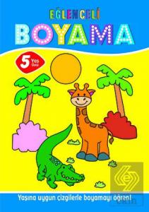 Eğlenceli Boyama 5+ Yaş Pastel Boya Hediyeli