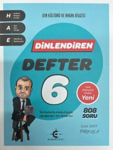 Eker Test 6. Sınıf Din Kültürü ve Ahlak Bilgisi Dinlendiren Konu Anlatımlı Defter