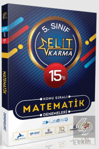 Elit Karma 5. Sınıf 15li Konu Sıralı Matematik Denemeleri