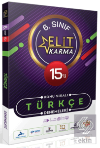 Elit Karma 6. Sınıf 15li Konu Sıralı Türkçe Denemeleri