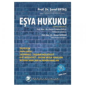 Eşya Hukuku Şeref Ertaş