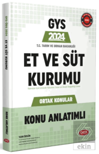 Et ve Süt Kurumu GYS Ortak Konular Konu Anlatımlı