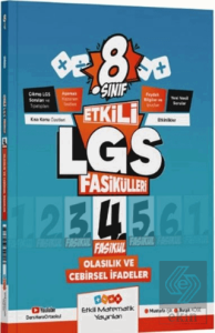 Etkili Matematik Yayınları 8. Sınıf Etkili LGS Fasikül Olasılık ve Cebirsel İfadeler 4
