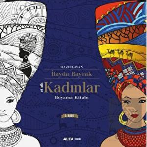 Etnik Kadınlar Boyama Kitabı