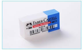 FABER CASTELL 7082/30 MAVİ BEYAZ SİLGİ
