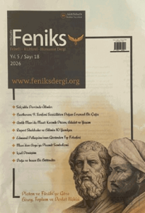 Feniks Felsefi Kültürel Hümanist Dergi Yıl: 5 Sayı: 18