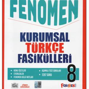 Fenomen 8. Sınıf Kurumsal Türkçe Fasikülleri (13 Fasikül)