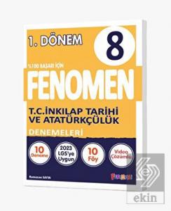 Fenomen Okul Yayınları 8. Sınıf İnkılap Tarihi ve Atatürkçülük 1. Dönem 10 Deneme