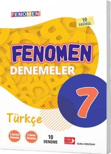 Fenomen Okul Yayınları 7. Sınıf Türkçe 10 Deneme
