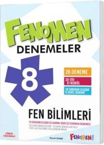 Fenomen Okul Yayınları 8. Sınıf Fen Bilimleri 28 Deneme