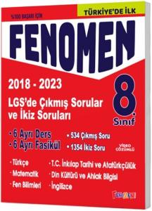 Fenomen Okul Yayınları 8. Sınıf LGS Çıkmış Sorular ve İkiz Soruları Seti