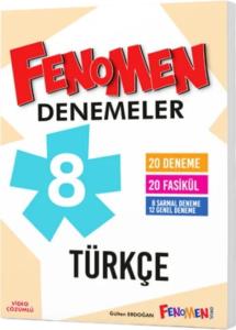 Fenomen Okul Yayınları 8. Sınıf Türkçe Fenomen 20 li Deneme