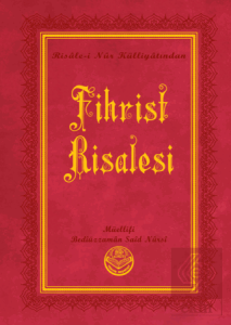 Fihrist Risalesi (Küçük Boy)