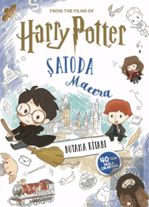 Film Özel Harry Potter Şatoda Macera Boyama Kitabı