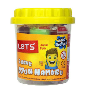 Fıma Lets 5 Renk Oyun Hamuru 24*175gr