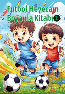 Futbol Heyecanı Boyama Kitabı 1