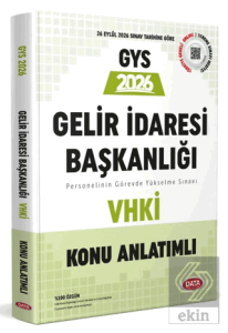 Gelir İdaresi Başkanlığı VHKİ GYS Konu Anlatımlı