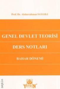 Genel Devlet Teorisi Dersleri