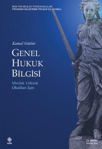 Genel Hukuk Bilgisi Kemal Gözler 23.Baskı